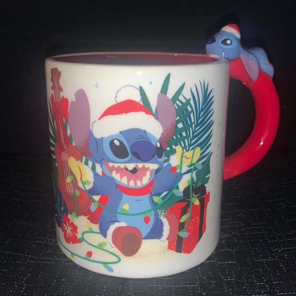 Disney Stitch Holiday Mischief Mug